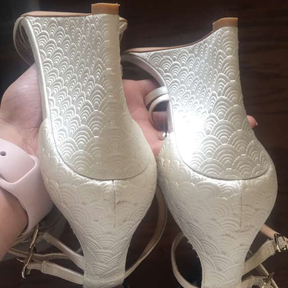 Bridal wedges Badgley Mischka - Picture 6 of 7